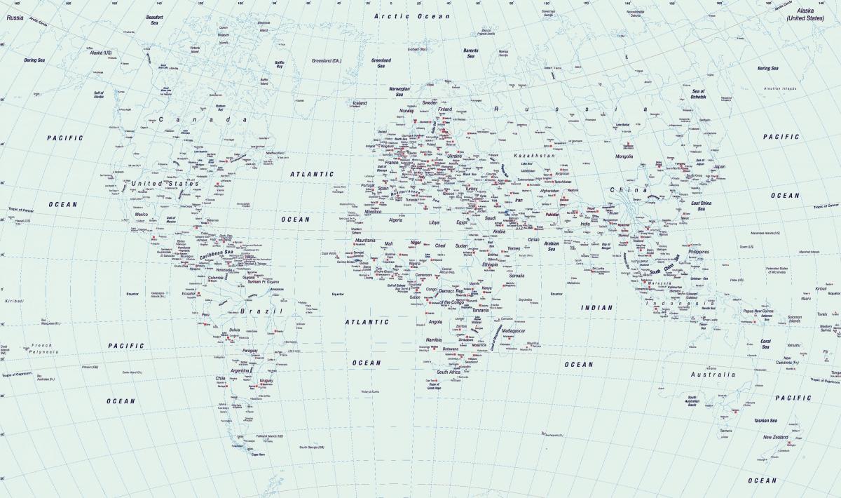 show praha na mapě světa