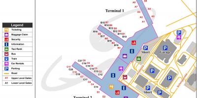 Mapa letiště václava havla
