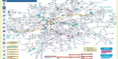 Mapa prahy autobusové nádraží